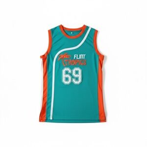 Flint Tropics Teal and Orange Tank Top